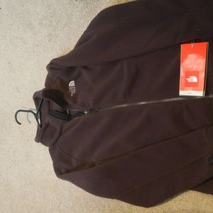 The North Face women's medium brown fleece